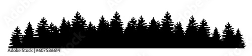 Forest Treeline seamless
