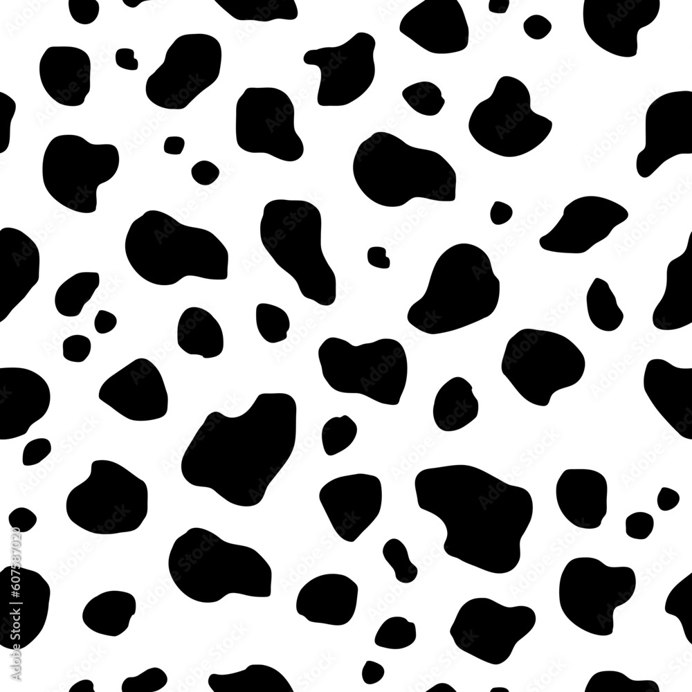 Seamless Cow Print background Seamless Cow Print background