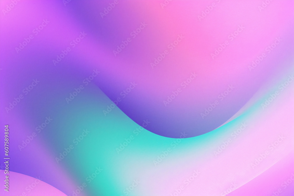 Colorful Trendy Purple and Teal Gradient Background