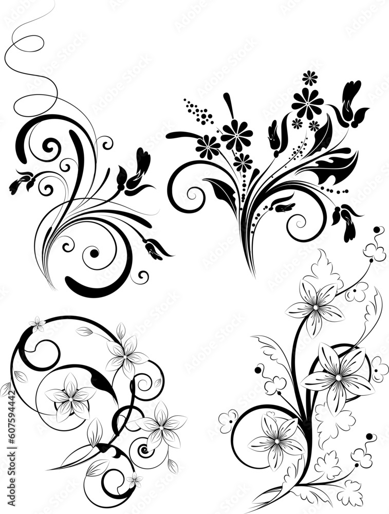 Abstract vector illustration for design.