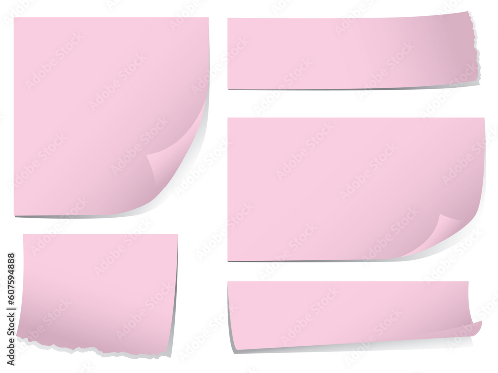 Sticky memo notes. Please check my portfolio for more stationery illustrations. Sticky memo notes. Please check my portfolio for more stationery illustrations.