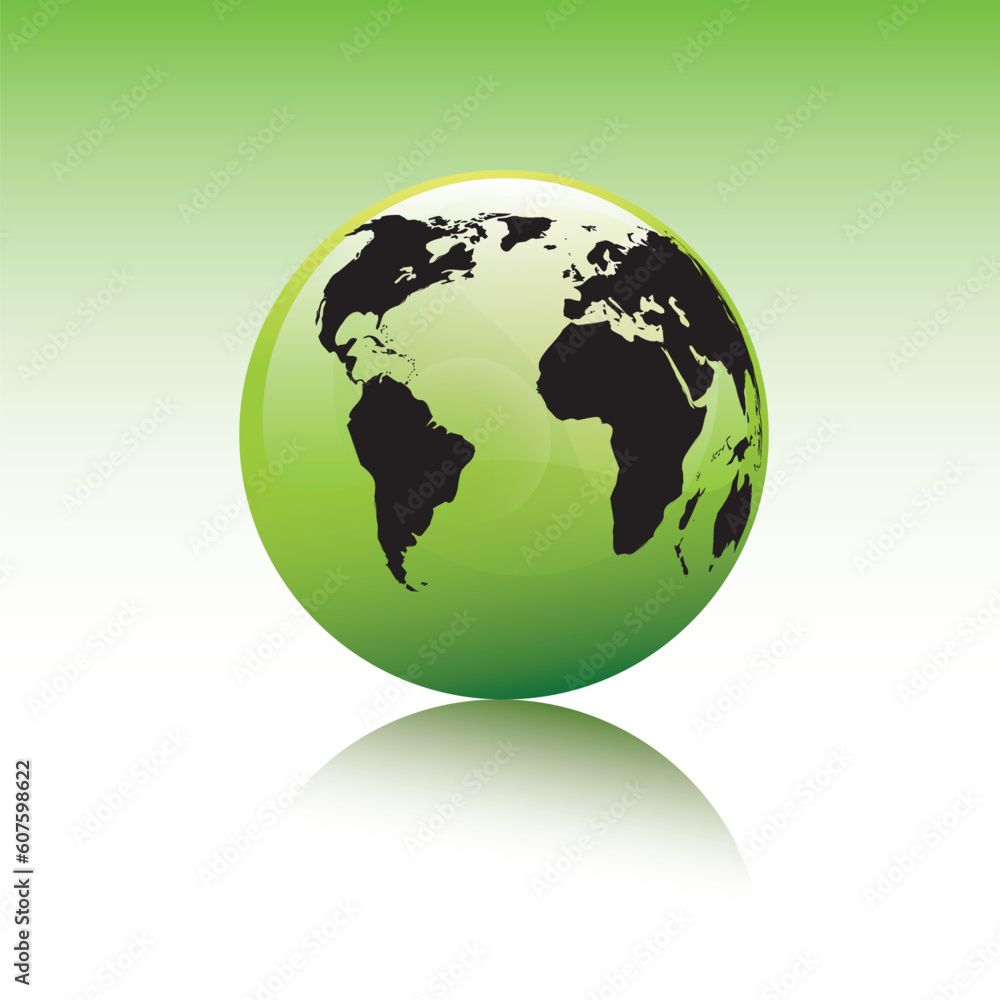 environmental earth concept / vector EPS illustration