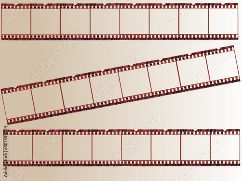 Old Film Srips - Vector