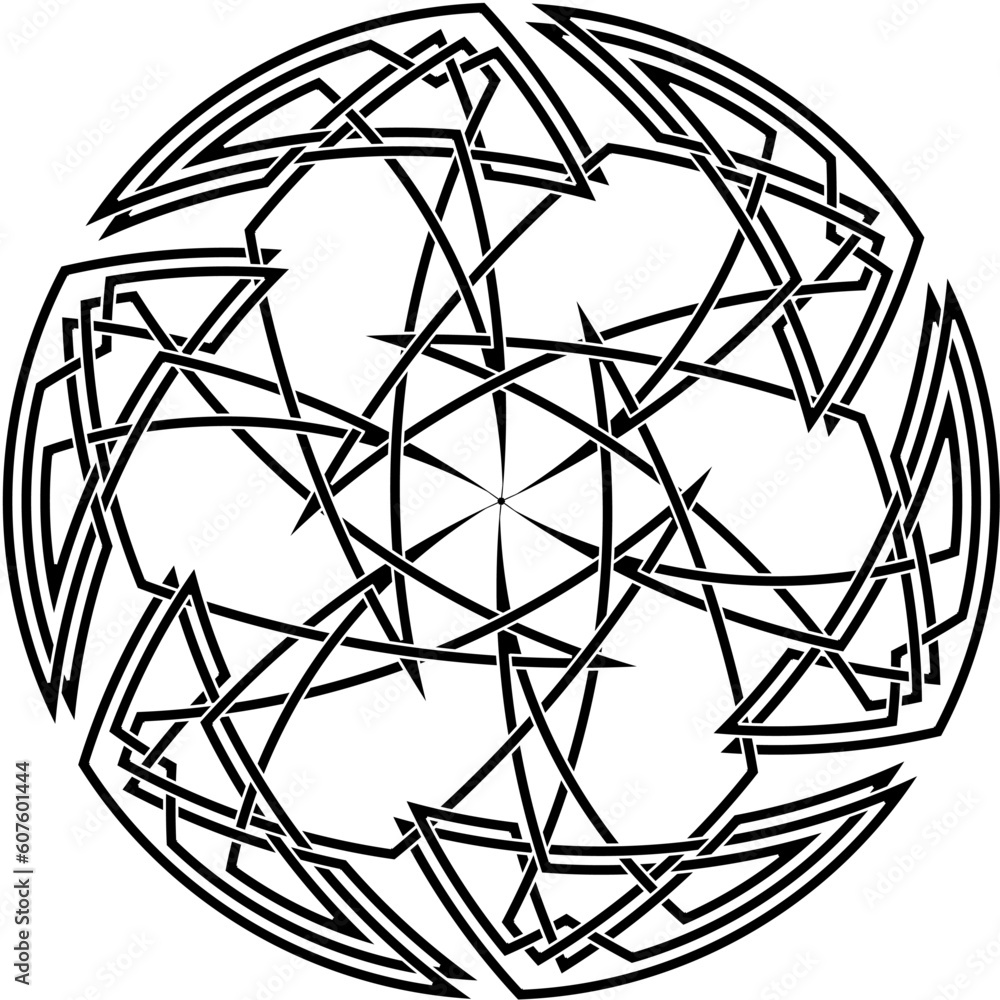 Fototapeta premium Vector file of celtic knot