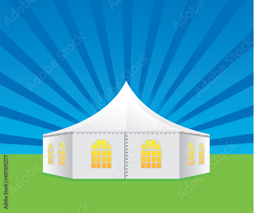 Tent for travel and camping