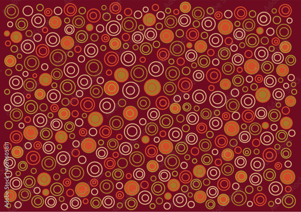 Multicolored pattern in ethnic Australian style Multicolored pattern in ethnic Australian style