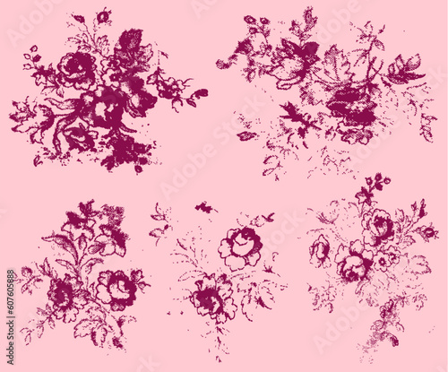 fancy floral element