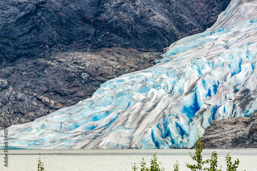 Schilderij op canvas Mendhall Glacier Alaska
