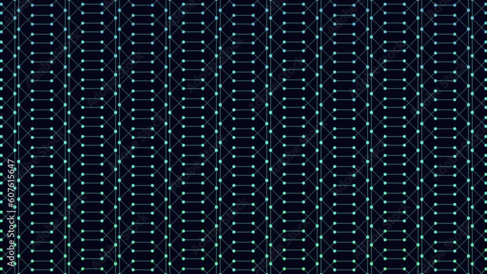 Seamless neon geometric dots pattern in rows, abstract corporate, futuristic and business style background Seamless neon geometric dots pattern in rows, abstract corporate, futuristic and business style background