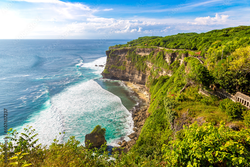 Landscape at Uluwatu Temple on Bali