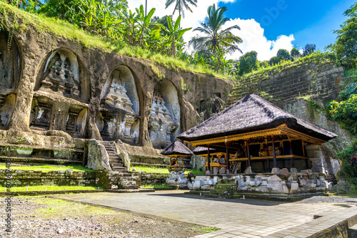 Pura Gunung Kawi temple in Bali photo