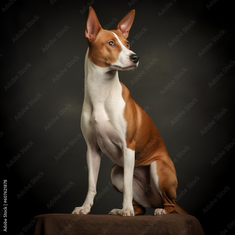 Majestic Basenji Elegance