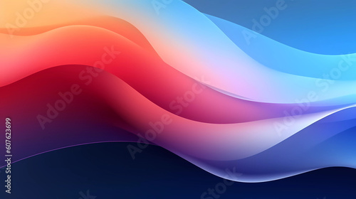 abstract colorful wave background