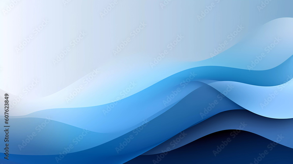 Abstract blue wave background Abstract blue wave background