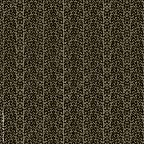 Ornament Seamless Pattern Design on the Black background 