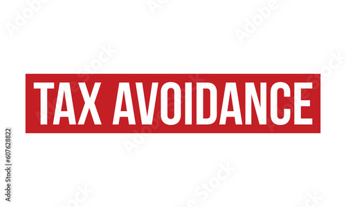 Tax Avoidance Rubber Stamp Seal Vector