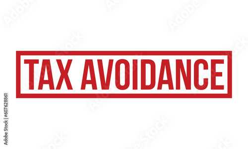 Tax Avoidance Rubber Stamp Seal Vector