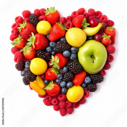 fruits heart 