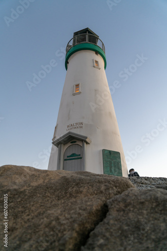 Shot of the Walton Lighthouse in Santa Cruz  California