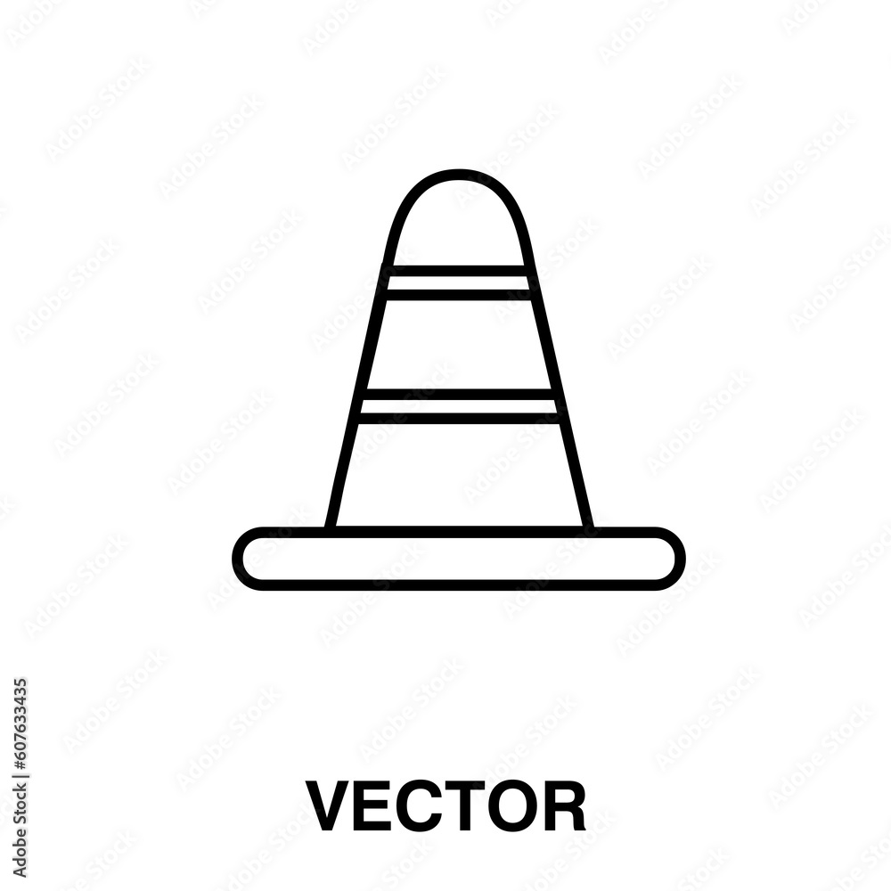 Cone icon,vector illustration. cone icon illustration isolated on White background, cone icon.eps Cone icon,vector illustration. cone icon illustration isolated on White background, cone icon.eps