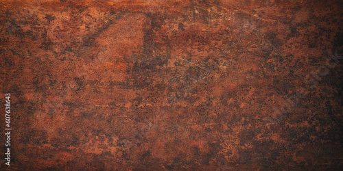 corrosion of old metal background. rust texture on iron plate