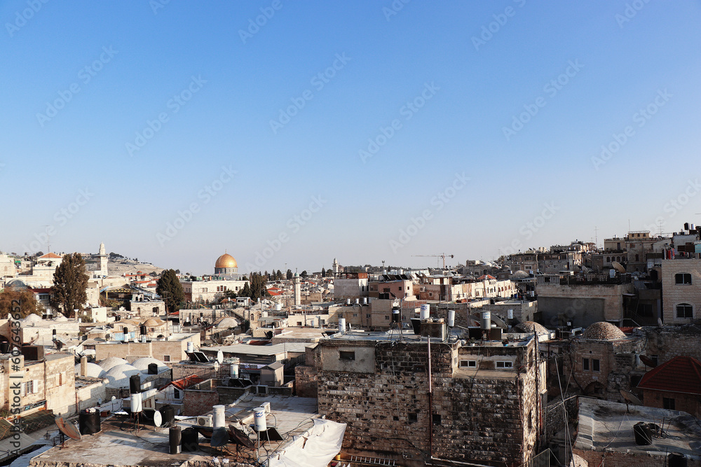 israel jerusalem old town city