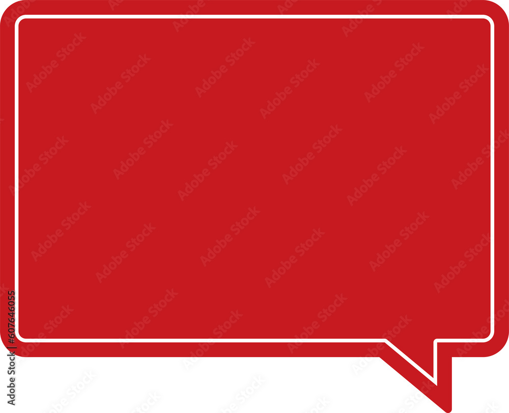 Blank red with white border label including square, rectangle, triangle, circle, ellipse and scalloped circle shapes. Flat design illustration. Blank red with white border label including square, rectangle, triangle, circle, ellipse and scalloped circle shapes. Flat design illustration.
