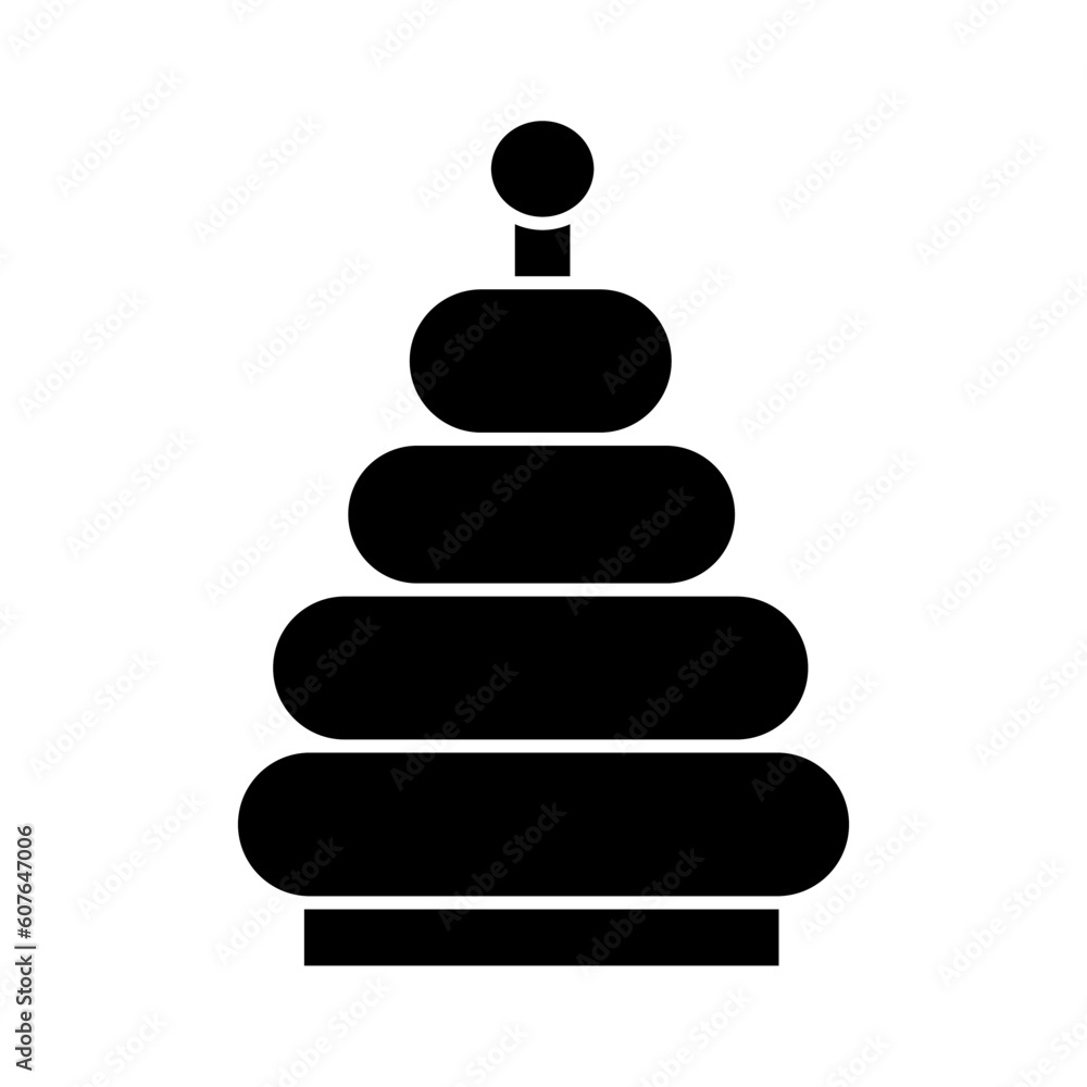 Solid TOY RING DONUT design vector icon design vector line icon svg Solid TOY RING DONUT design vector icon design vector line icon svg