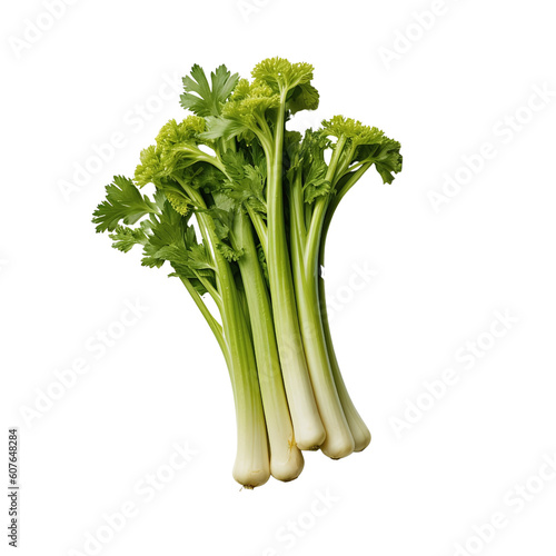 bunch of fresh green celery