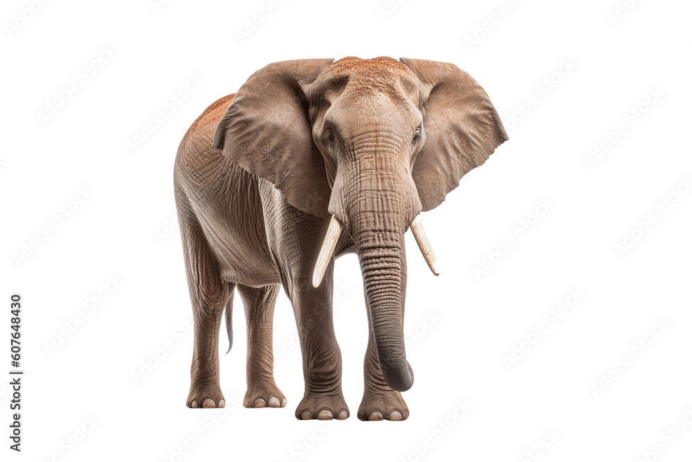Obraz premium elephant isolated on white