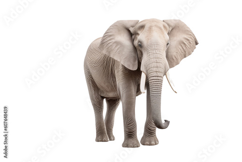 elephant isolated on white