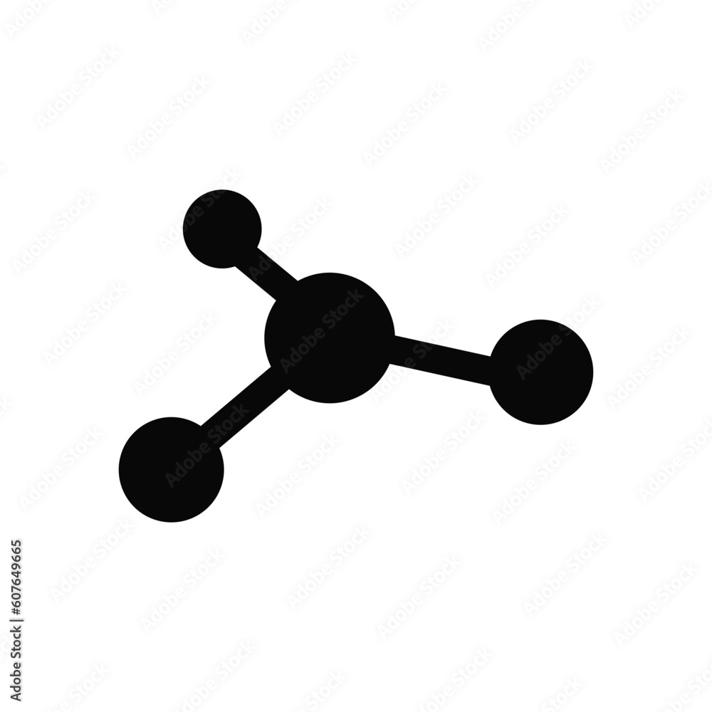 Molecule icon vector design trendy Molecule icon vector design trendy