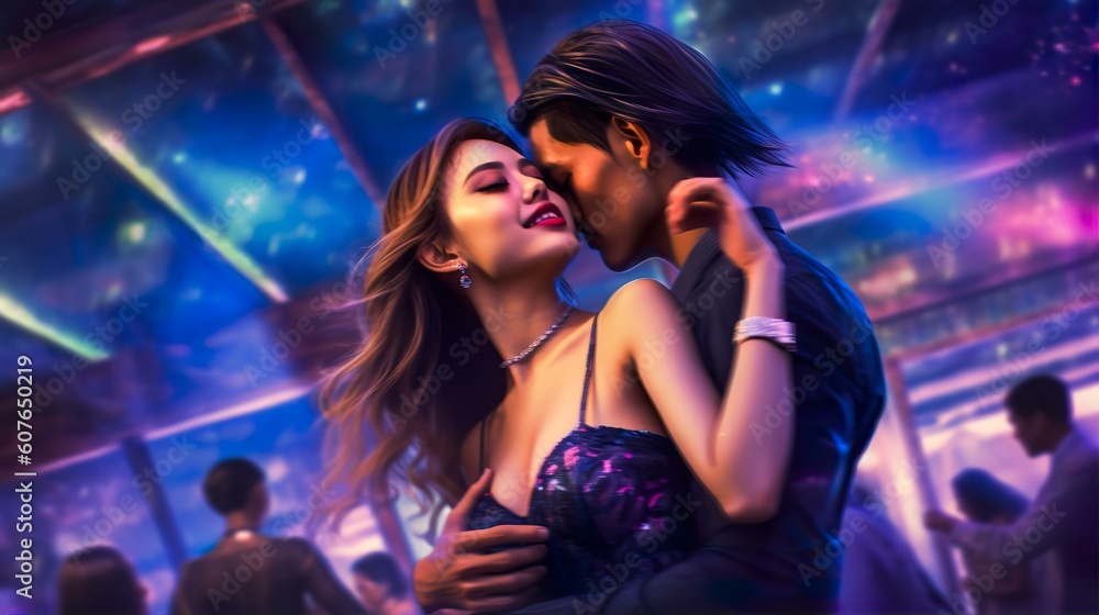 クラブ・パーティーで夜遊びをするパリピの男女(Generative AI)
クラブ・パーティーで夜遊びをするパリピの男女(Generative AI)
