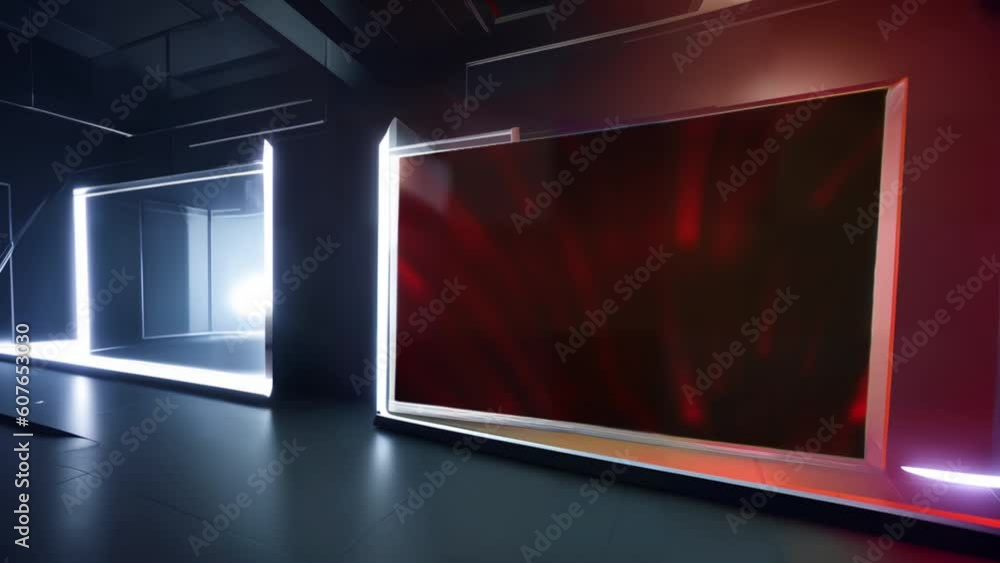 Professional and Engaging: Virtual News Studio for Chroma Footage Professional and Engaging: Virtual News Studio for Chroma Footage