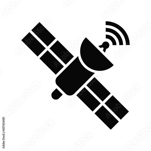 satellite icon vector design trendy