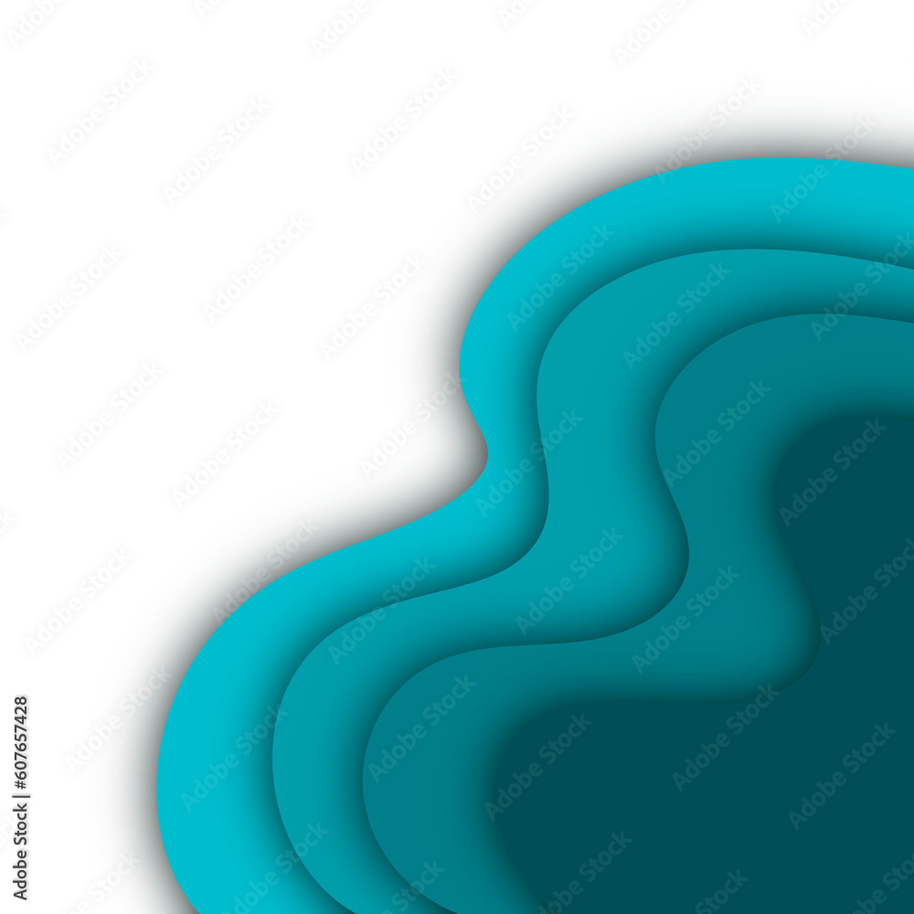 Abstract Corner Paper Cut Abstract Corner Paper Cut