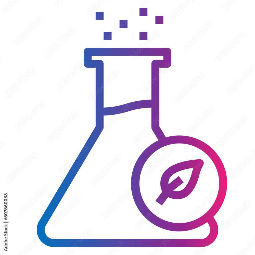 biology gradient style icon biology gradient style icon