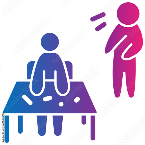blame gradient style icon
