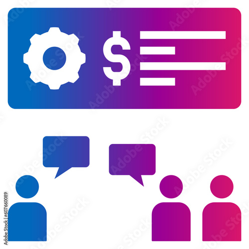 broker gradient style icon