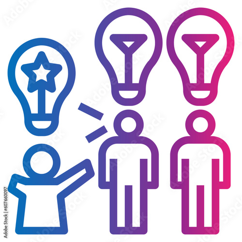 bully gradient style icon