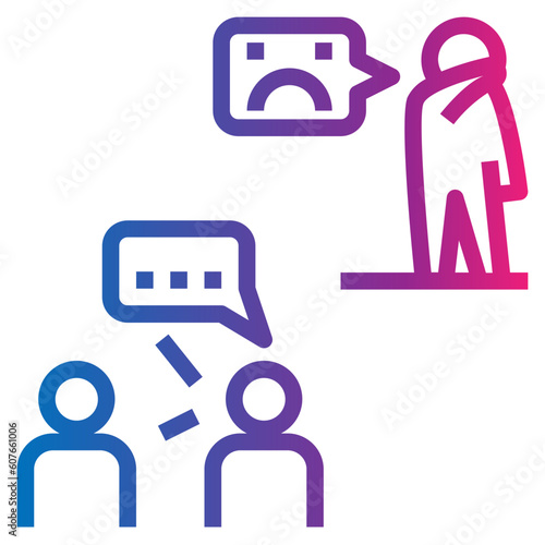 gossip gradient style icon