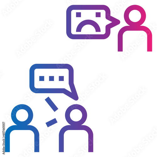 gossip gradient style icon