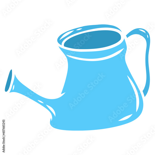 illustration of a watering can