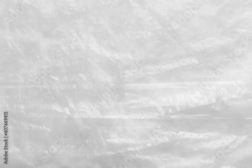 Schilderij op canvas Close-up plastic bag texture background.