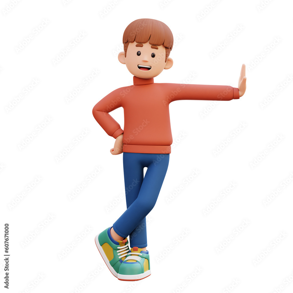 3d male character laying on transparent wall 3d male character laying on transparent wall