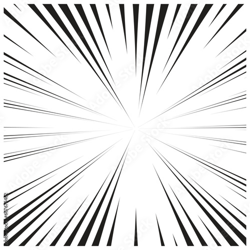 Fototapeta Naklejka Na Ścianę i Meble -  Speed line comik Logo Template vector symbol