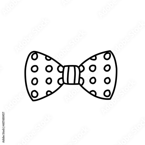 Bowtie Outline Vector