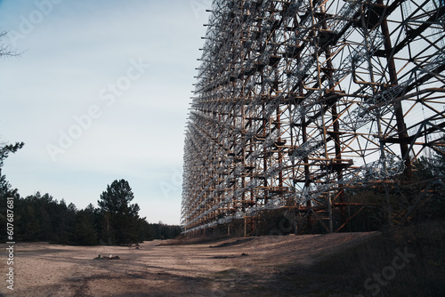 Radioantenne Duga bei Tschernobyl, Ukraine