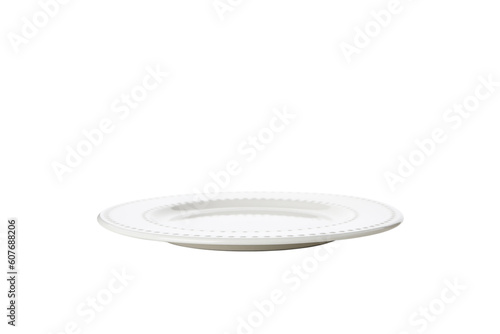 PNG, Empty plate isolated on white background