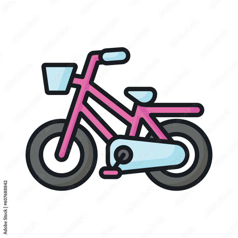 Bicycle icon design in modern style, pedal bike vector design Bicycle icon design in modern style, pedal bike vector design